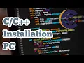 C C installation in pc with eclipse ide in windows