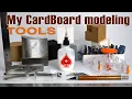 My CardBoard Modeling Tools model making for Designers Architects
