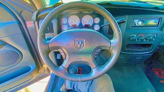 2003 Dodge Ram 1500 SLT ASMR RELAXING POV TEST DRIVE