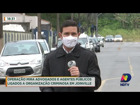 Operação mira advogados e agentes públicos ligados a organização criminosa em Joinville