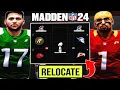 I RELOCATED EVERY Team In Madden 24 Franchise and This Happened