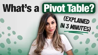 What Actually IS a Pivot Table?