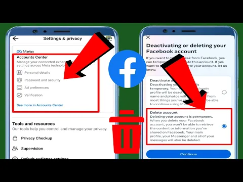 Download MP3 How To Delete Facebook Account -2024 | How To Delete Your Facebook Account