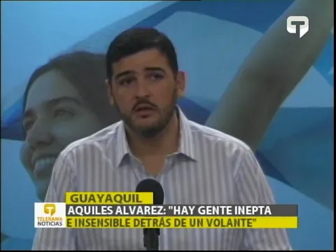 Aquiles Alvarez: Hay gente inepta e insensible detrás de un volante