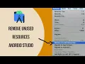 Remove all unused resources from an android project in Android Studio