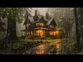 Download Lagu HEAVY RAIN on Roof for Deep Sleep \u0026 Insomnia Relief | Rain Sounds for Sleeping - for Relax, Study