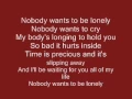 Download Lagu Ricky Martin ft. Christina Aguilera - nobody wants to be lonely  with lyrics
