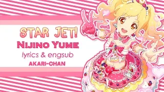 Download [LYRICS \u0026 ENGSUB] STAR JET! (Yume Solo) - Aikatsu Stars! MP3