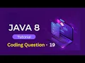 Stream API in Java 8 Interview Questions Q19 Collect Odd Numbers from a List into a Set