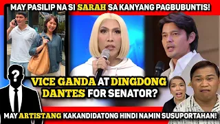 VICE GANDA AT DINGDONG DANTES FOR SENATOR? 🔴 SARAH, MAY PASILIP NG PAGBUBUNTIS?