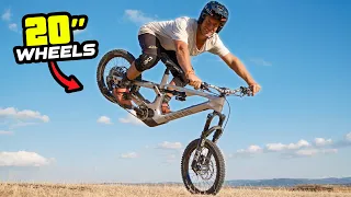 I PUT 20'' WHEELS ON MY ELECTRIC BIKE - E-MTBMX IS BORN!