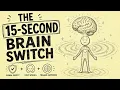 3 Tricks to activate your brain happiness switch in 15 Seconds