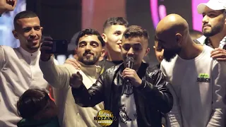 تقطيع ناار محمود كيال ووسيم حداد من مهرجان مخيمر 