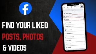 How To Find Liked Videos Photos Post On Facebook 