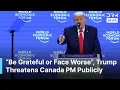 Lagu 'Be Grateful or Face Consequences', Trump Threatens Canada’s PM Carney After Historic Speech | AC1G