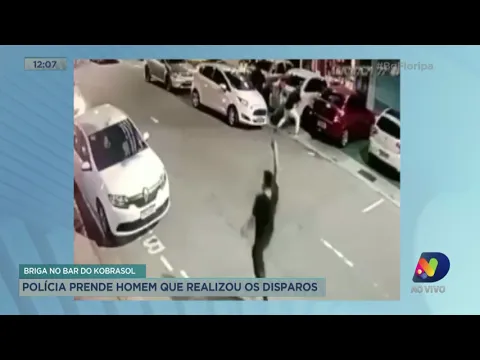 Briga no bar do Kobrasol: Polícia prende homem que realizou os disparos
