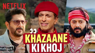 The Most HILARIOUS Rescue Attempt 🤣🚨 | Ft. Ajay Devgn, Riteish | Dhamaal 4 | Netflix