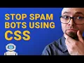 Email Obfuscation Using CSS