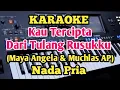 Download Lagu KAU TERCIPTA DARI TULANG RUSUKKU(Karaoke) - Nada Pria