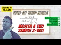 Two-Sample Z Test for Difference in Proportions AP Statistics Step-by-Step Guide