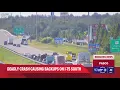 Deadly motorcycle dump truck causes backup on I-75 S in Wesley Chapel