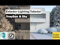 3ds Max Exterior Lighting Tutorial Vray Sun And Sky In 3dsMax