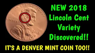 MAJOR DISCOVERY - 2018 Lincoln Shield Penny Doubled Die You Should Look For