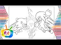 Sonic 2 the hedgehog coloring pages Sonic vs Knuckles coloring Alan Walker - Fade NCS Release