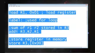 Programming in Machine Language