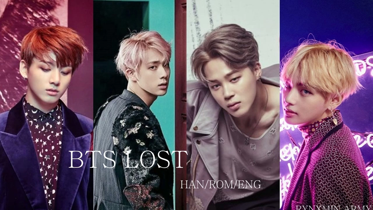 BTS-Lost (color coded lyrics han/rom/eng)