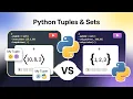 Python Tuple Sets Question problems Python tutorial with practice problems