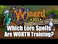 Which Lore Spells Are WORTH TRAINING in Wizard101
