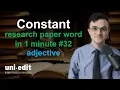 CONSTANT adjective definition CONSTANT in a sentence CONSTANT pronunciation CONSTANT meaning