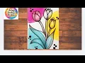 Boho Painting greeting card Tutorial Aesthetic Boho Painting Minimal Beginners Tutorial