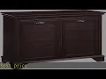 Crosley Furniture Lydia Two-Compartment Tilt-Out Linen Hamper Espresso Lydia Space Saver Bathroo