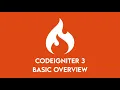 CodeIgniter 3 - Overview