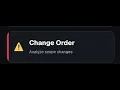 4 Module 3 The Change Order