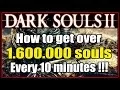 DARK SOULS 2 - INFINITE SOULS FARMING 1 600 000 SOULS 6 TWINKLING TITANITES EVERY 10 MINUTES