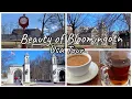 Downtown Bloomington Monroe county Public Library and Indiana University tour