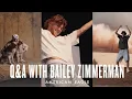 Q A with Bailey Zimmerman
