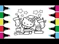 Hello Kitty Christmas Coloring Fun Colouring s for kids