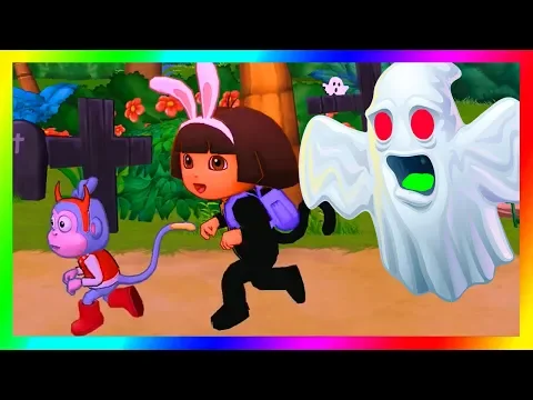 Download MP3 Dora the Explorer Games to Play Cartoon ➤ Dora's Halloween Parade and Friends!