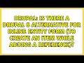 Is there a Drupal 8 alternative for Inline Entity Form to create an item while adding a