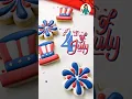 Lagu Red, White, BOOM! Fireworks Sugar Cookies For The 4th of July