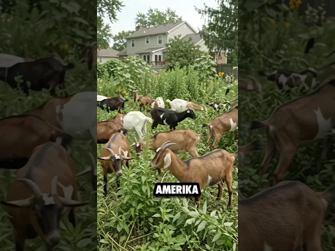 Kambing Dibayar untuk Makan 🤯