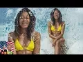 Bikini-clad Naomie Harris shows off her VERY brilliant abs She have end up a bona fi Breaking News
