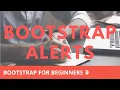 Bootstrap Alerts Bootstrap 4 Tutorial For Beginners