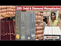 Tanis Mangalsutra Designs 22Kt Gold Diamond Mangalsutra