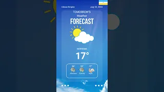 UTREAN EMPIRE TOMORROW S WEATHER FORECAST JULY 22ND 2024