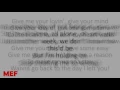 Blonde - I Loved You (MEFLYRICS)